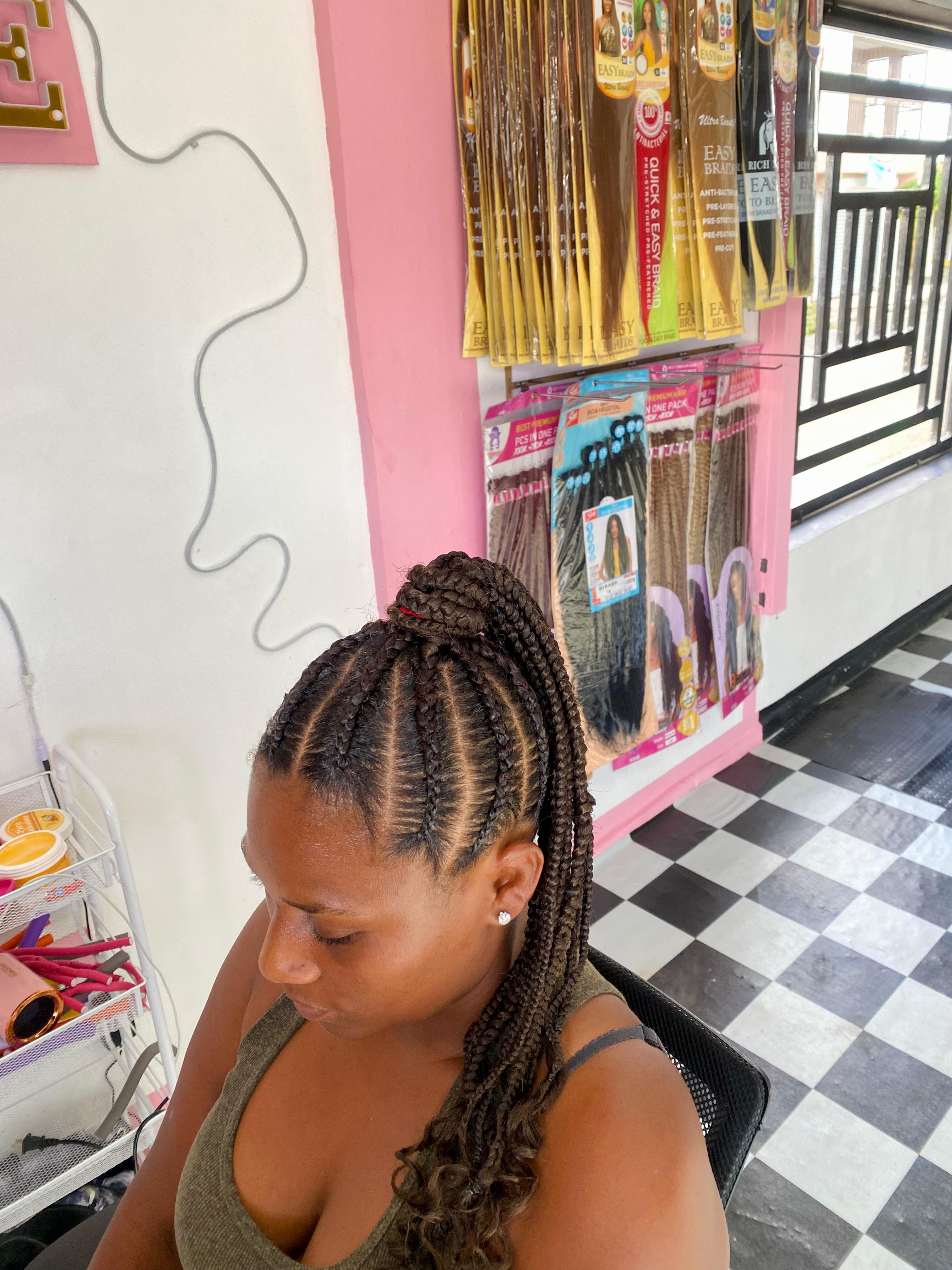 Trenzas para evento
