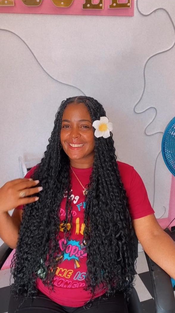 Trenzas bohemias