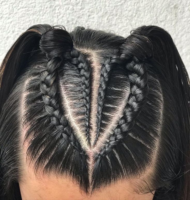 Trenza estilo afro